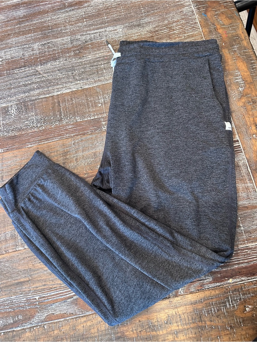 Vuori Gray Knit Jogger Pants - Soft Everyday.